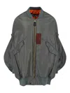 Junya Watanabe Bomber Imbottito In Gray