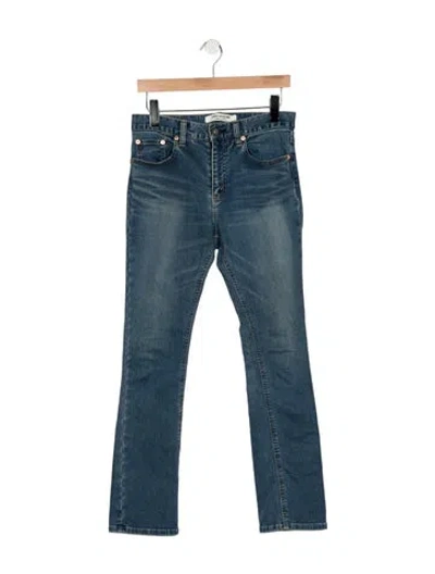 Pre-owned Junya Watanabe Bootcut Jeans In Blue
