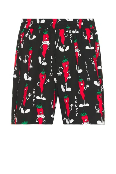 Junya Watanabe Broad Print Lousy Livin Boxer Shorts In Multi