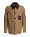 Junya Watanabe Button-down Long-sleeved Casual Jacket In Brown