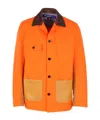 Junya Watanabe Button-down Long-sleeved Casual Jacket In Orange
