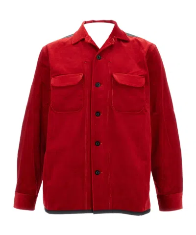 JUNYA WATANABE BUTTON-DOWN LONG-SLEEVED SHIRT