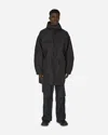 Junya Watanabe X C.p. Company Hooded Drawstring Parka In Black