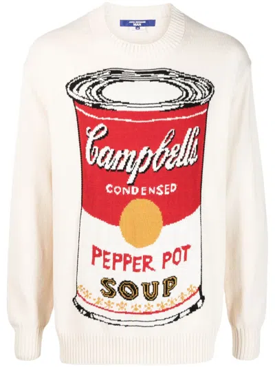 JUNYA WATANABE CAMPBELL SOUP PRINT T-SHIRT