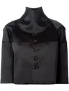 Junya Watanabe Caped Back Jacket In Black
