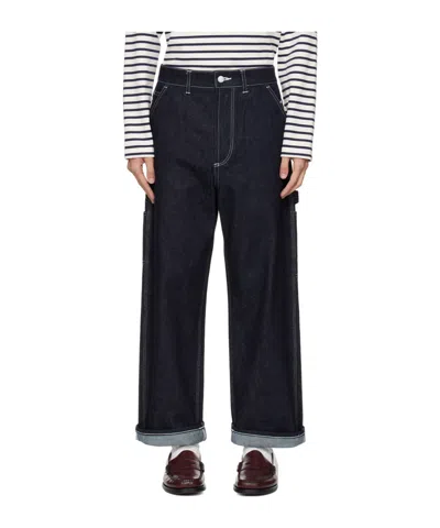 Junya Watanabe Carhartt Co-branded Jeans In Black