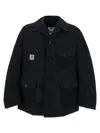 Junya Watanabe Black Carhartt Work In Progress Edition Jacket In Black