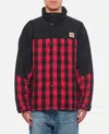 Junya Watanabe Checkered Cotton Jacket In Red