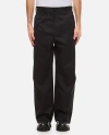 Junya Watanabe X Carhartt Wip Logo Tag Trousers In Black