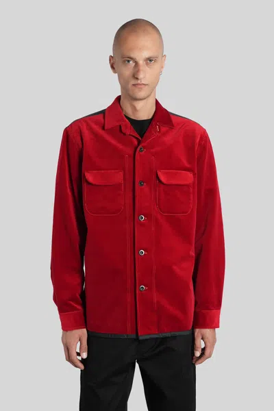 JUNYA WATANABE CASUAL JACKET IN RED COTTON