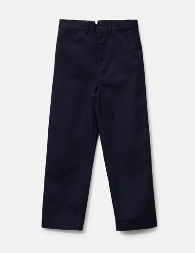 Junya Watanabe Cdg Man Pants In Blue