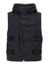 Junya Watanabe Man X Cp Company Vest In Blue