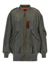 Junya Watanabe Zippered Long-sleeved Casual Jacket In Green