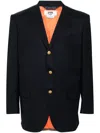 Junya Watanabe Checked Blazer In Blue
