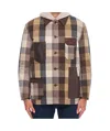 Junya Watanabe Long-sleeved Checked Shirt In Nude
