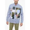 Junya Watanabe Checked Shirt With Pop Art Men's Patchworks
