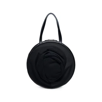 Junya Watanabe Circular Panelled Tote Bag In Black