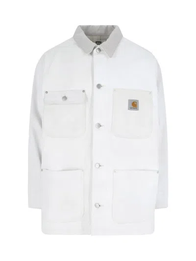 JUNYA WATANABE CLAPTON' JACKET - WHITE
