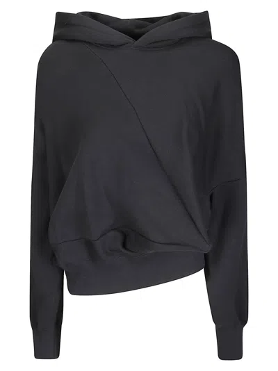 Junya Watanabe Classic Cotton Hoodie With Comfortable Fit In Black