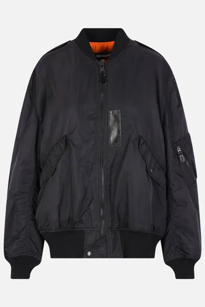 Junya Watanabe Coats In Black