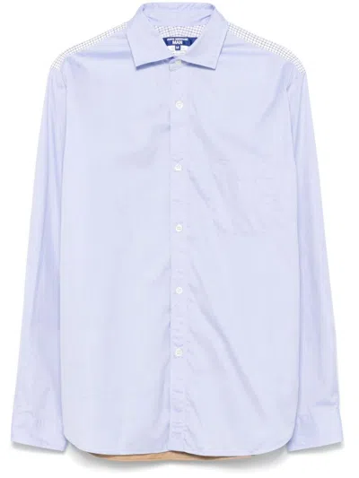 Junya Watanabe Graphic Print Shirt In Blue