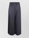 Junya Watanabe Comfortable Pleated Trousers Elastic Waistband In Black