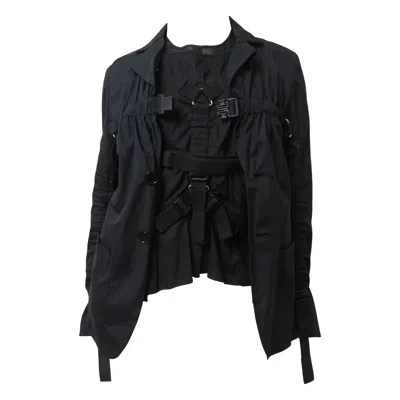 Pre-owned Junya Watanabe Comme Des Garcons Ad 2002 Bondage Top And Jacket In Black
