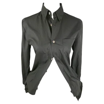 Pre-owned Junya Watanabe Comme Des Garcons Junya Wantanabe Applique 3d Tiered Peplum Top Jacket C2000 In Black