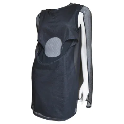 Pre-owned Junya Watanabe Comme Des Garcons  Dress With Cut Out In Black