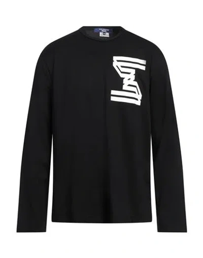 Junya Watanabe Comme Des Garçons Man T-shirt Black Size L Cotton