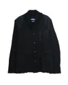 Junya Watanabe Comme Des Garcons Man Work Wear Jacket In Black Wool In Black