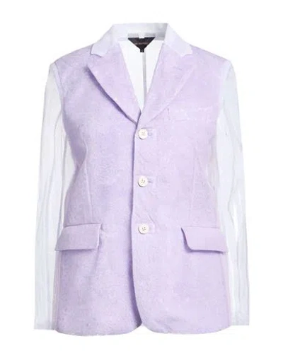 Junya Watanabe Comme Des Garçons Woman Blazer Lilac Size S Nylon