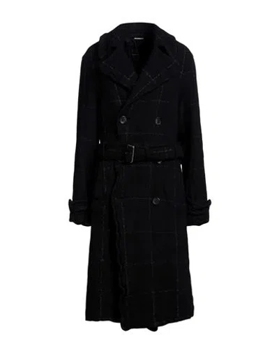 Junya Watanabe Comme Des Garçons Woman Coat Black Size L Wool, Nylon, Polyester