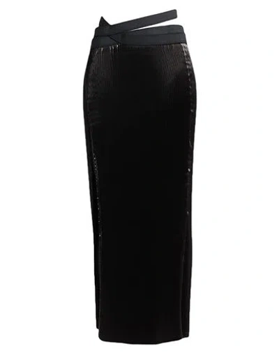 Junya Watanabe Comme Des Garçons Woman Maxi Skirt Black Size M Acetate
