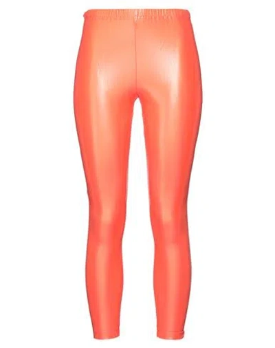Junya Watanabe Comme Des Garçons Woman Pants Coral Size M Nylon, Polyurethane In Red