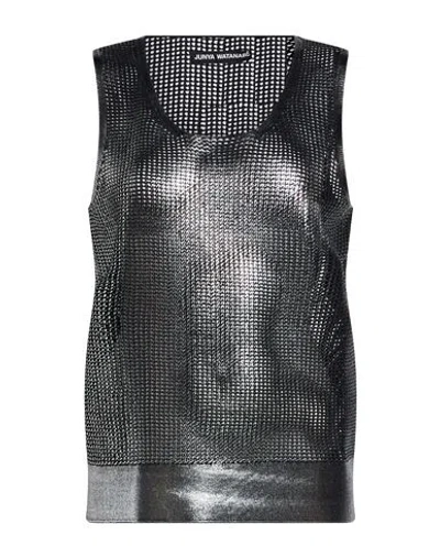Junya Watanabe Comme Des Garçons Woman Top Black Size S Polyester