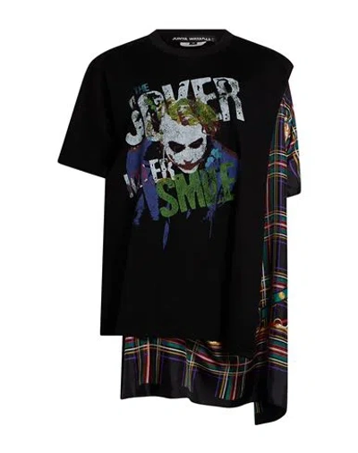 Junya Watanabe Comme Des Garçons Woman T-shirt Black Size S Cotton