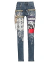 Junya Watanabe Comme Des Garçons X Levi's Woman Jeans Blue Size 27 Lyocell, Polyester, Cotton, Polyu In Blue