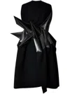 Junya Watanabe Contrast-panel Coat In Black
