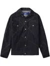 Junya Watanabe Button-down Long-sleeved Denim Jacket In Blue