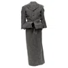 Junya Watanabe Convertible Blazer Dress Look In Grey