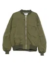 Junya Watanabe Multi-pocket Bomber Jacket In Green