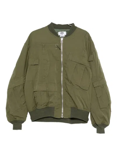 Junya Watanabe Bomberjacke Aus Baumwolle In Green