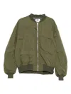 Junya Watanabe Multi-pocket Bomber Jacket In Green
