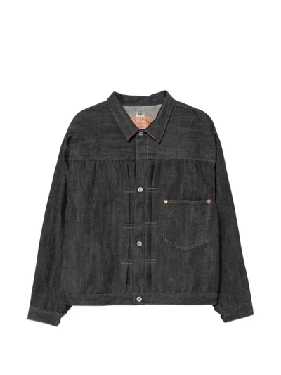 Junya Watanabe Cotton Denim Jacket In Black