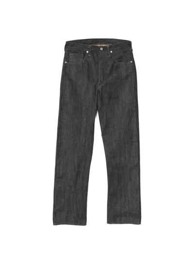 Junya Watanabe Cotton Straight-leg Jeans In Black