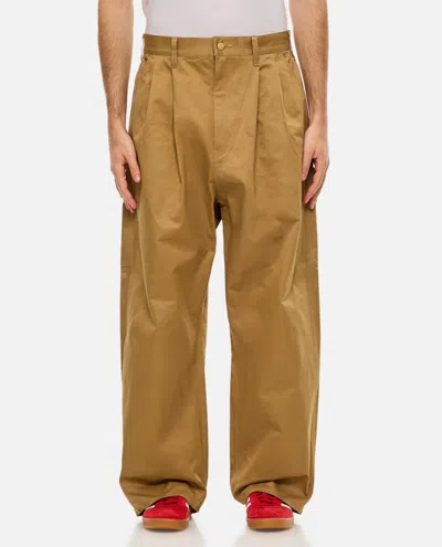 Junya Watanabe Cotton Trousers In Beige