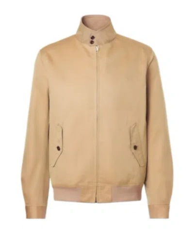 Junya Watanabe Cotton-blend Blouson Jacket In Brown