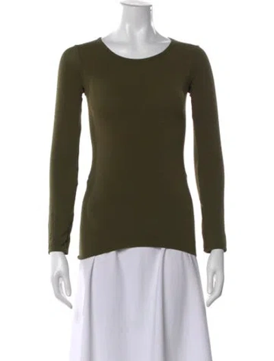 Pre-owned Junya Watanabe Crew Neck Long Sleeve Top In Black