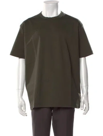 Pre-owned Junya Watanabe Crew Neck Short Sleeve T-shirt In Green